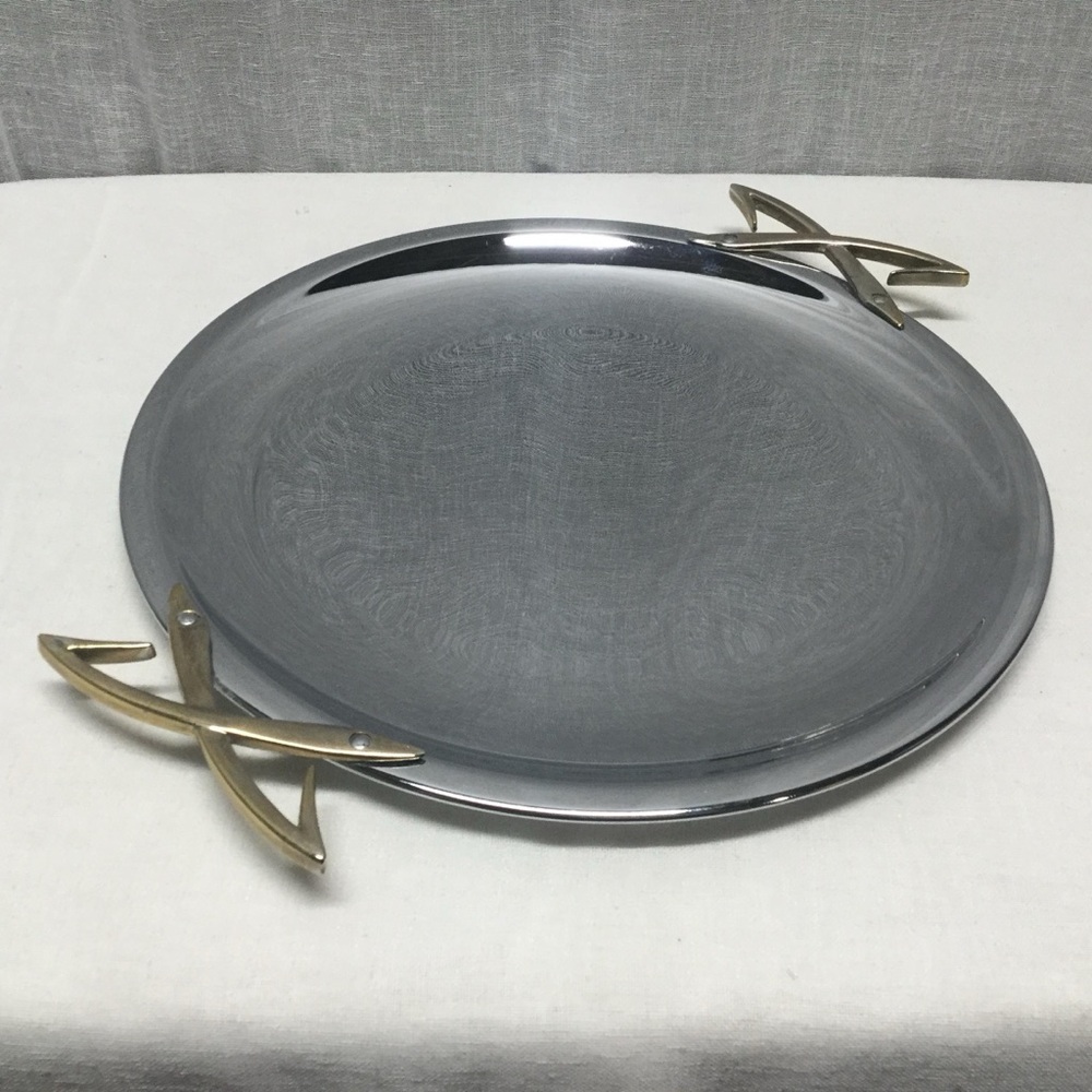MCM Polished Serving Platter